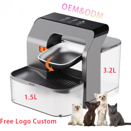Wireless Pet Water Fountain Manufacturer - 3.2L Capacity No Filter
