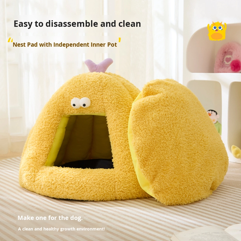 Pet Sleeping Pillow Factory - Wholesale Dog Cat Pillow with Cute Pig Pattern Solid Design