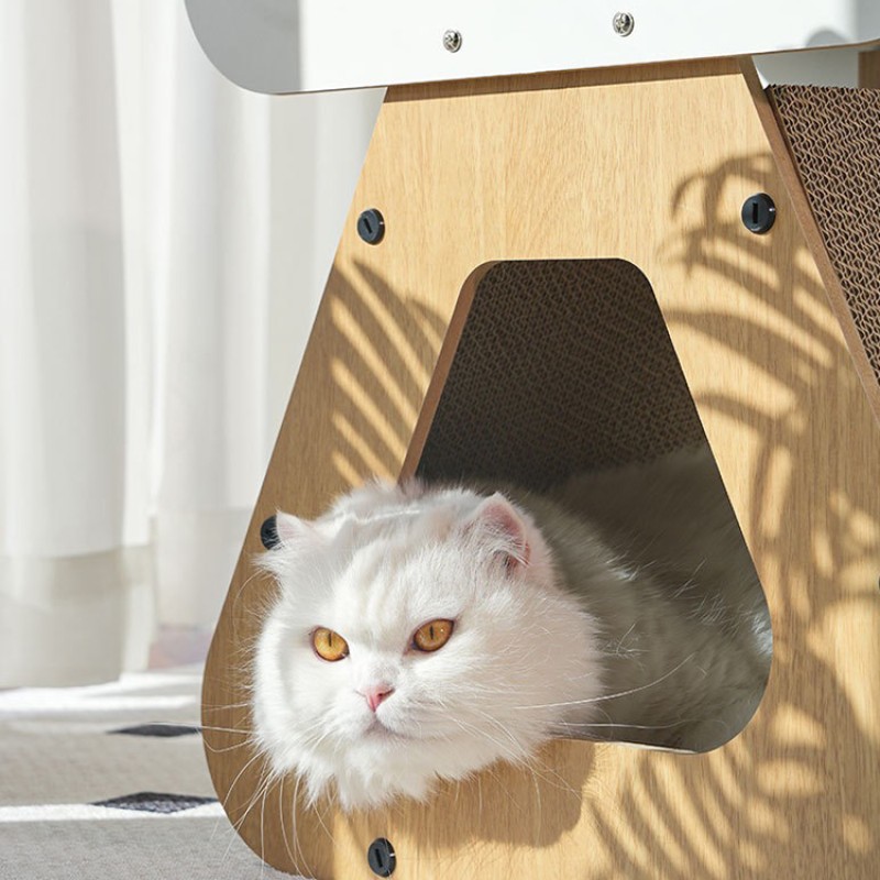 Vertical Cat Bed Factory - Multifunctional Large Lounge Chair Double-Layer Sofa Corrugated