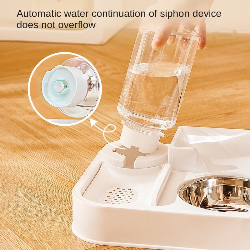 Automatic Pet Bowl Supplier - Mute Circulation 1.5L Feeders Bottle Large Capacity Integrated