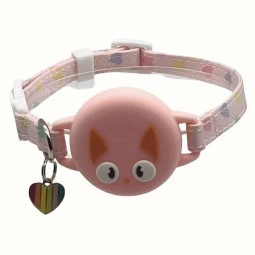 Cat Collar with Holder Manufacturer - Breakaway Safety Collar Glow in Dark Anti-Choking Design