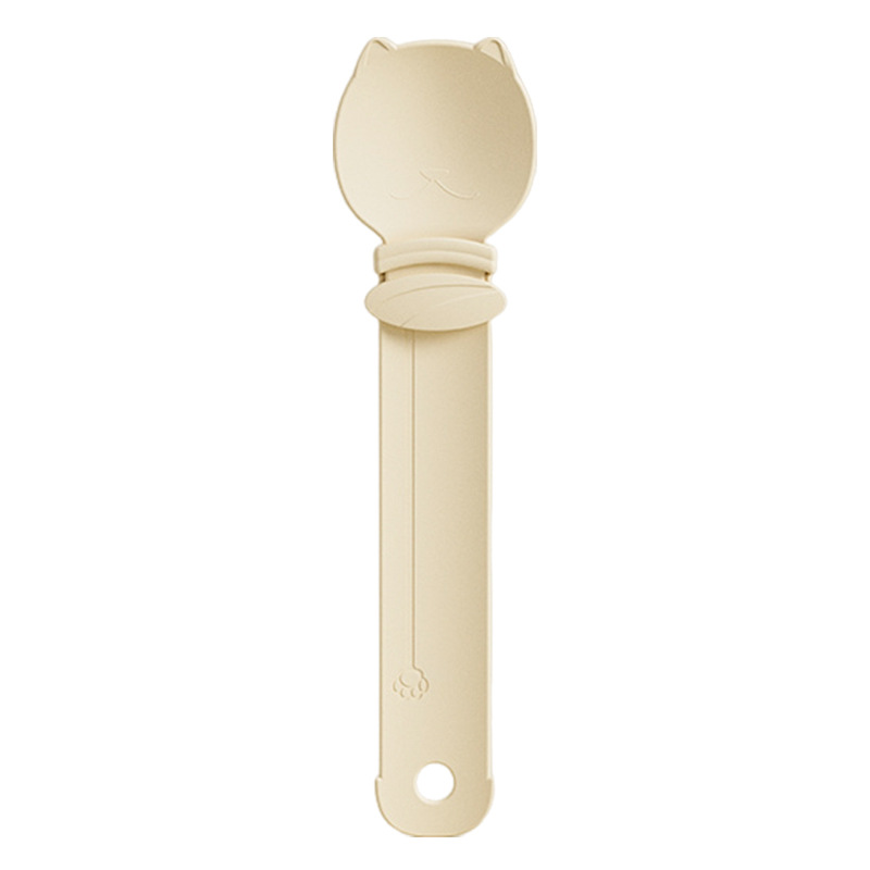 Cat Feeder Spoon Supplier - Durable Eco-Friendly Solid Pattern Plastic Snack Squeeze Opp Bag