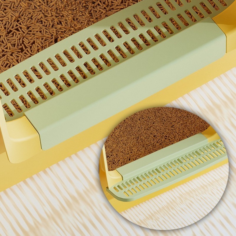 Plastic Cat Litter Box Factory - New Arrival Large Space Detachable