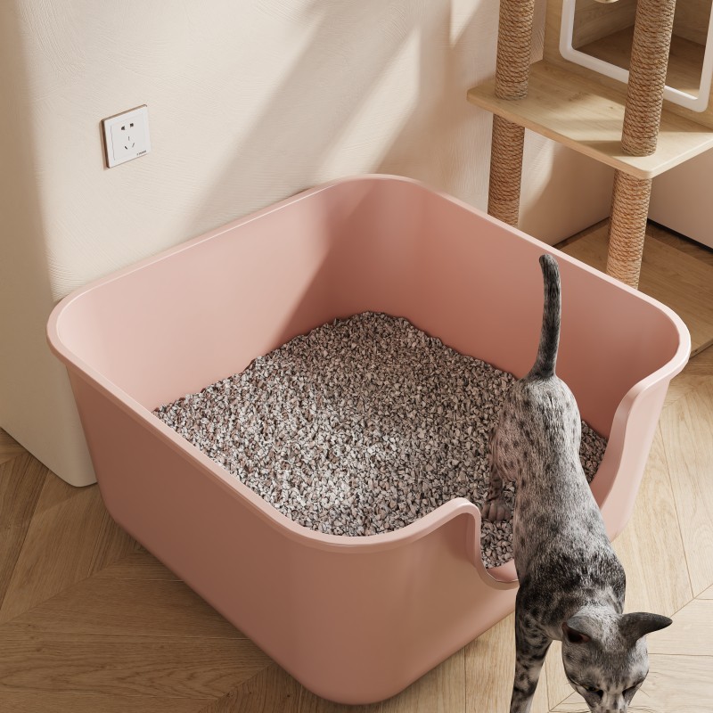 Cat Litter Box Supplier - Super Large Prevent Splashing Full