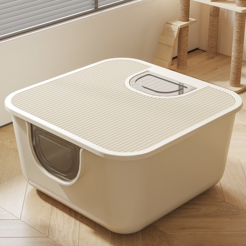 Cat Litter Box Supplier - Super Large Prevent Splashing Full
