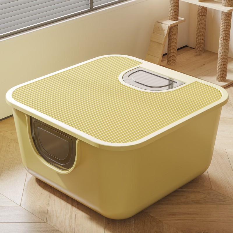 Cat Litter Box Supplier - Super Large Prevent Splashing Full