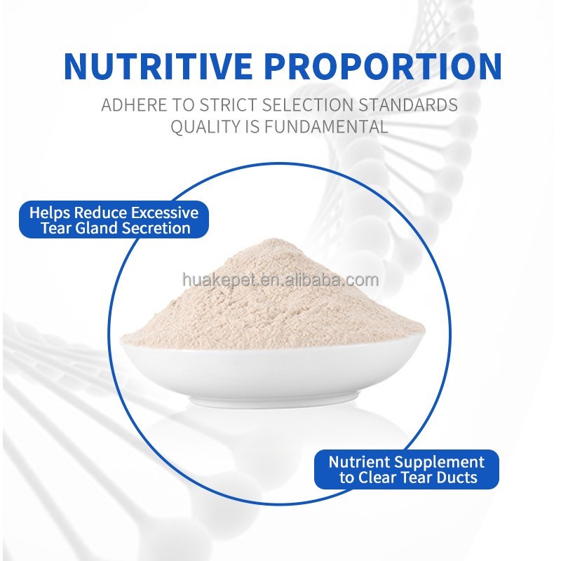Pet Health Supplement Manufacturer - OEM Effective Tear Stains Removal Powder for Cats Dogs Eye Care