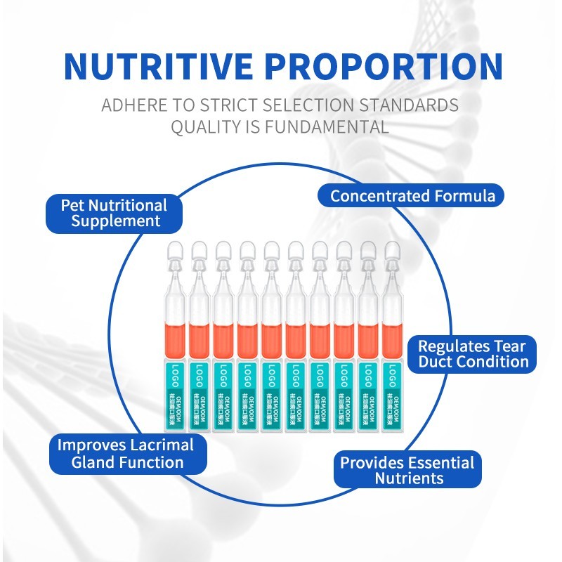 Pet Health Supplement Manufacturer - Advanced Technology-Processed Nutritional Supplement for Eye Stain