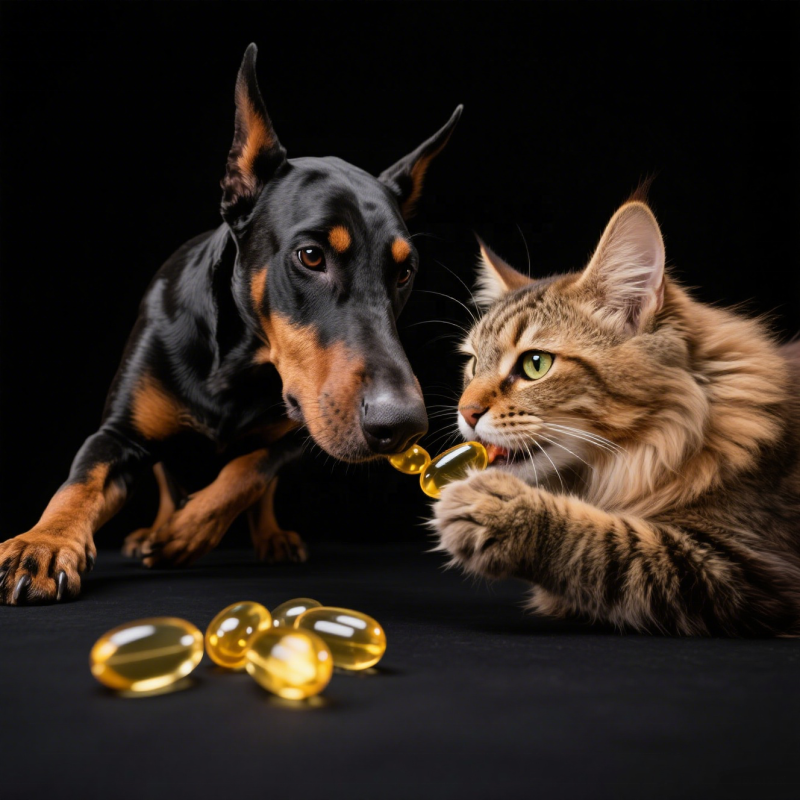 Pet Health Supplement Factory - Comprehensive Calcium Carbonate Tablets for Cats Dogs Flea Fish Support