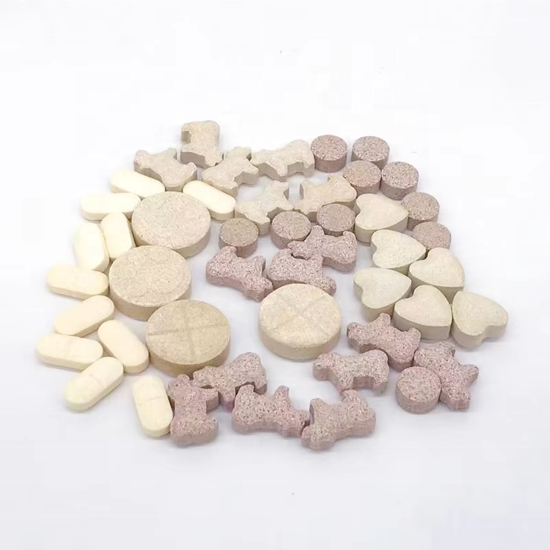 Pet Care Manufacturer - Comprehensive Calcium Carbonate Tablets Pet Growth Promoter for Cats Dogs