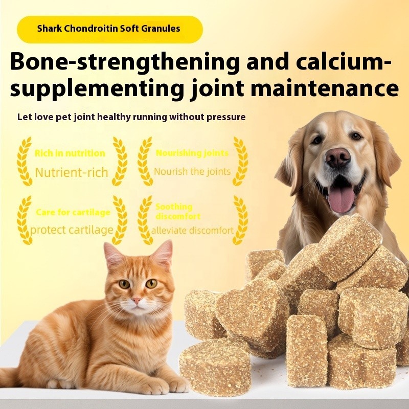 Pet Supplement Factory - Factory Direct Deep Sea Fish Chondroitin Lecithin Soft Chew Granules