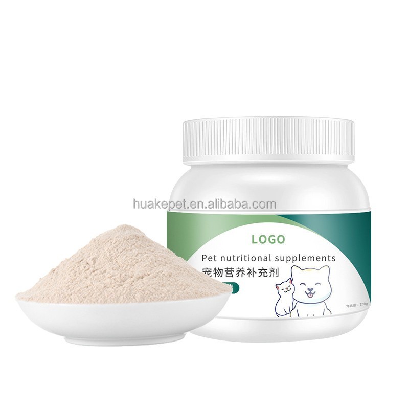 Pet Health Supplement Supplier - OEM Customized Goat Milk Powder Supplement Bottles for Cat Dog Calcium