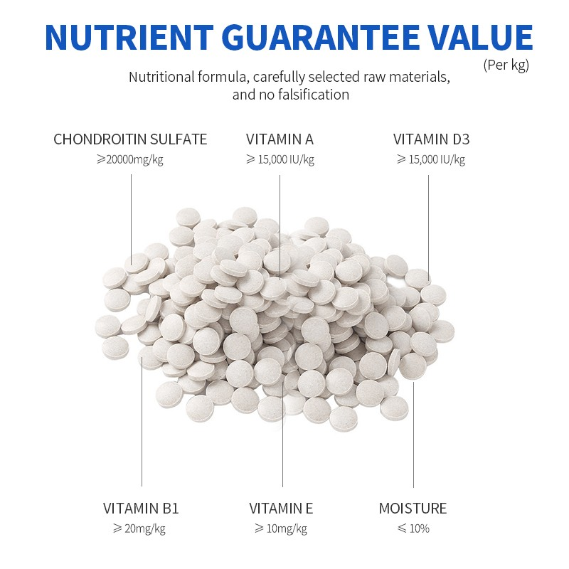 Pet Health Factory - Comprehensive Calcium Carbonate Tablets for Cats Dogs Eye Care Pest Control