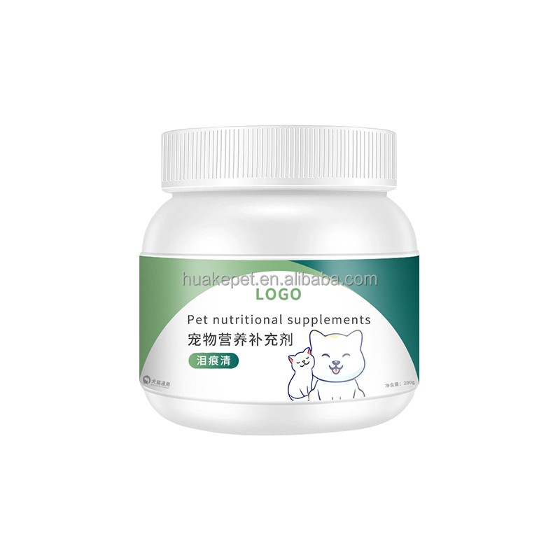 Pet Health Supplement Manufacturer - OEM Effective Tear Stains Removal Powder for Cats Dogs Eye Care