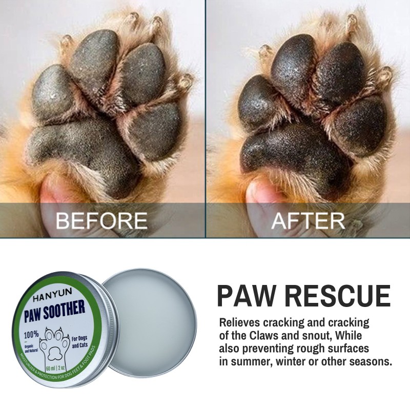 Pet Paw Soother Manufacturer - Hanyun OEM Private Label Paw Soother Prevent Cracks Wounds Improve