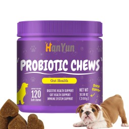Pet Probiotic Chews Supplier - OEM ODM Digestive Probiotic Soft Chews Immune Health Nutrition