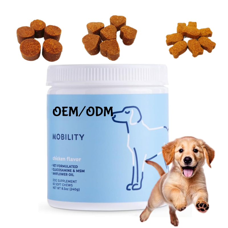 Pet Joint Chews Supplier - Wholesale Factory Hip Joint Soft Chews Support Mobility Free Sample