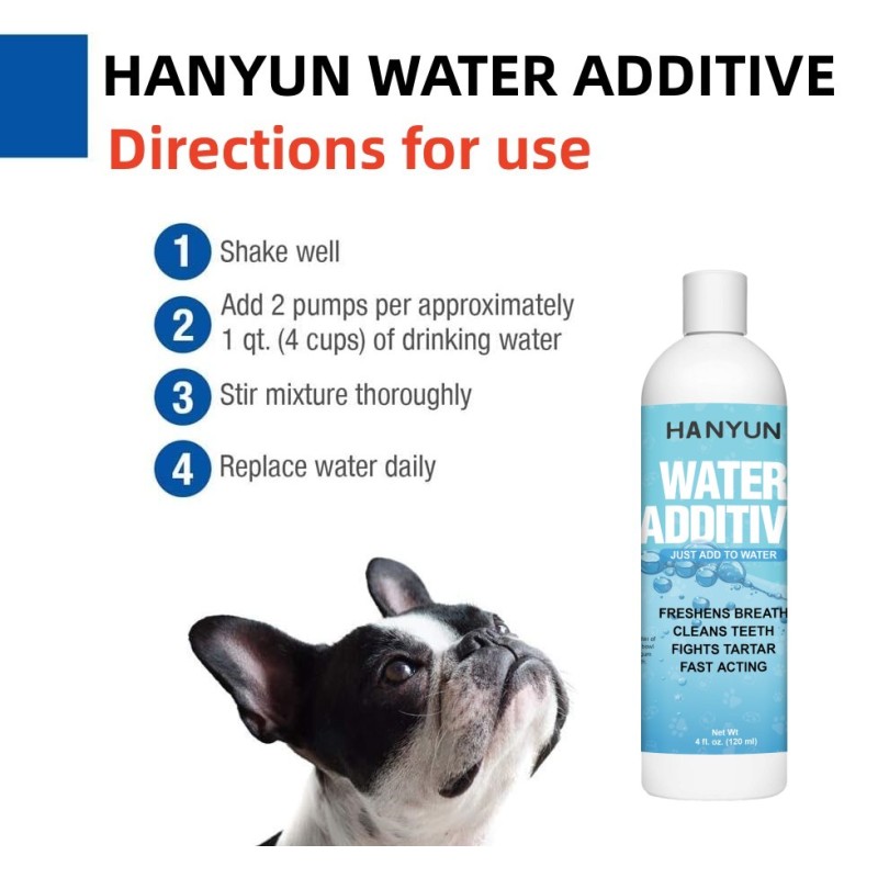 Pet Mouth Wash Supplier - HANYUN Dental Care Mouth Wash Prevent Dryness Clean Teeth Freshen Breath