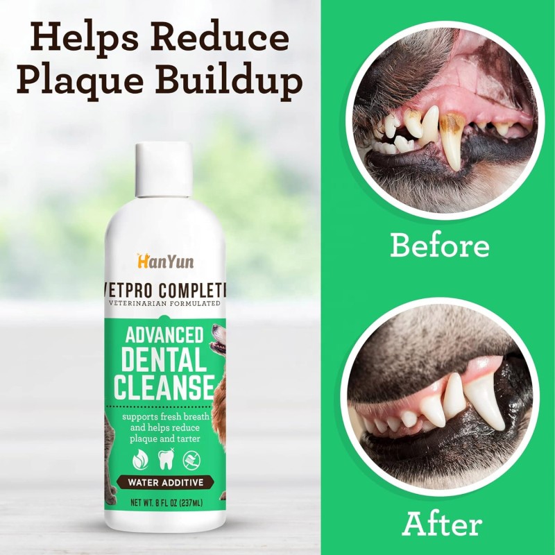 Pet Oral Care Manufacturer - OEM ODM Oral Dental Water Additive Healthy Gums Freshens Breath Plaque