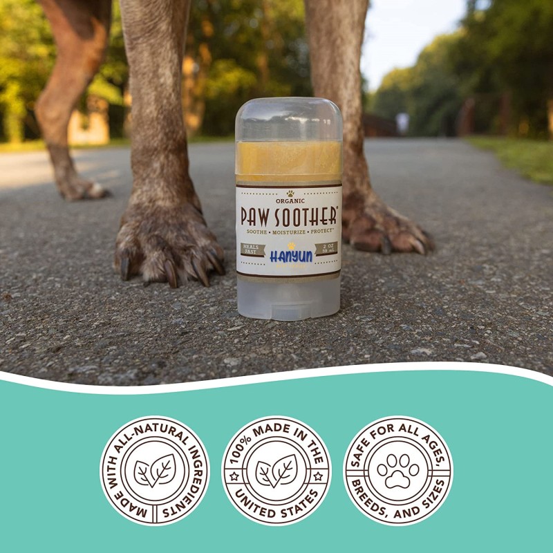 Pet Paw Balm Supplier - Paw Soother Stick 2oz Natural Organic Healing Paw Pad Balm for Pets