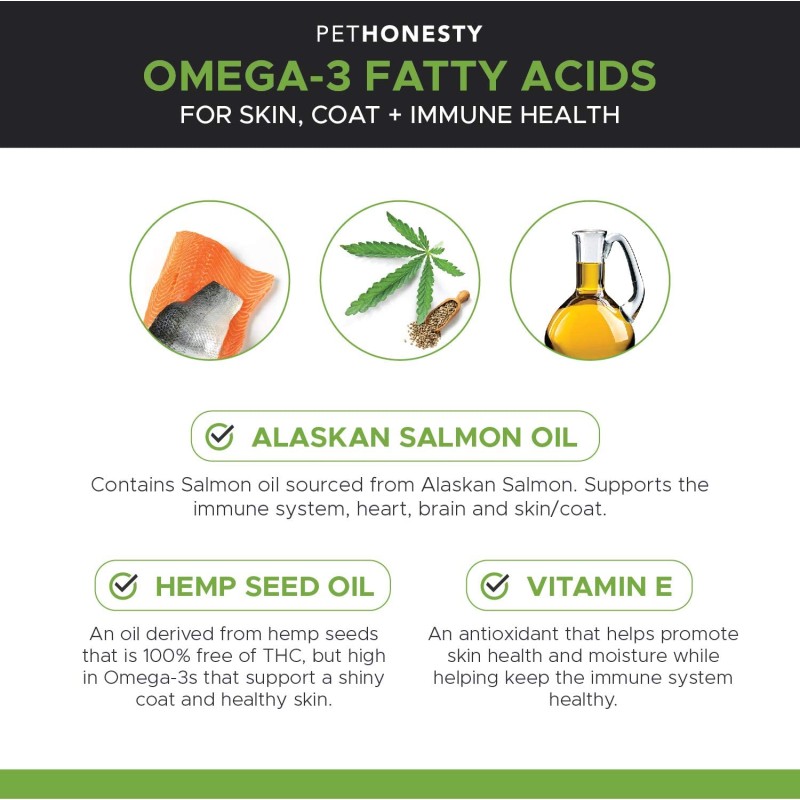 Pet Fish Oil Manufacturer - Wild Alaskan Salmon Oil for Dogs Cats Liquid Pump Food Supplements