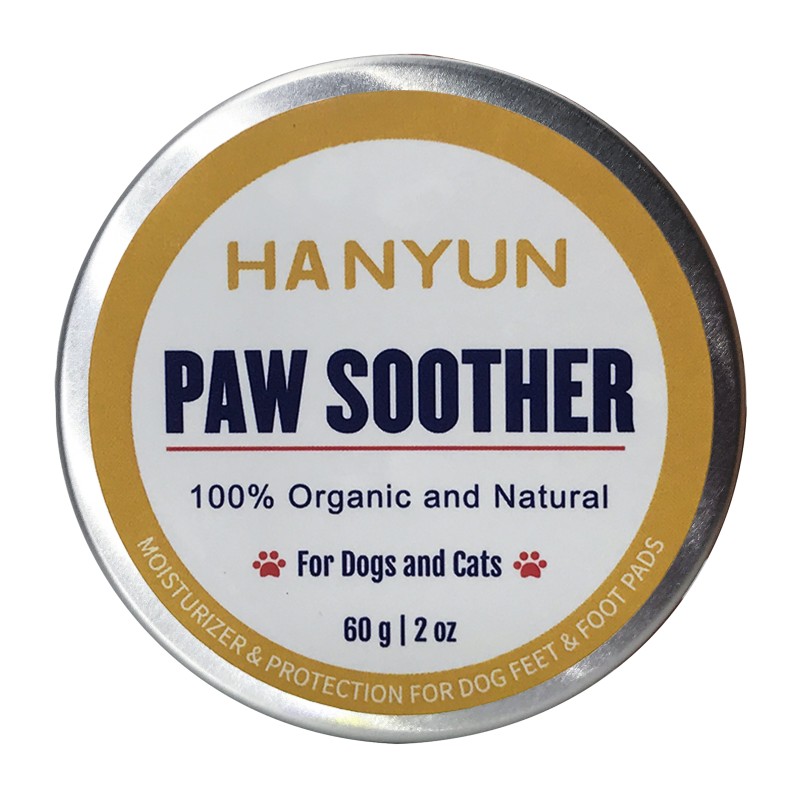 Pet Paw Balm Factory - Hanyun Healing Paw Pad Balm Free Sample Sooths Dry Cracked Rough Paws