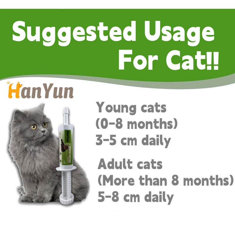 Pet Immune Gel Factory - Pet Immune Support Gel Nutritional Paste Relief Nose Sneezing Congestion