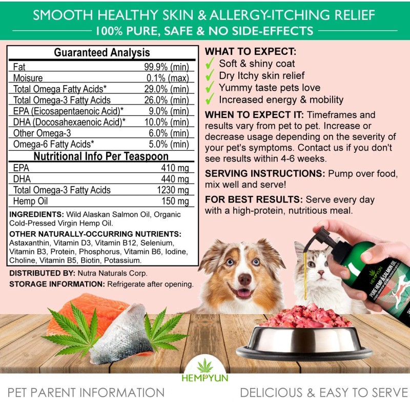 Pet Liquid Supplement Manufacturer - Liquid Food Supplement with Pure Alaskan Salmon Oil Soft