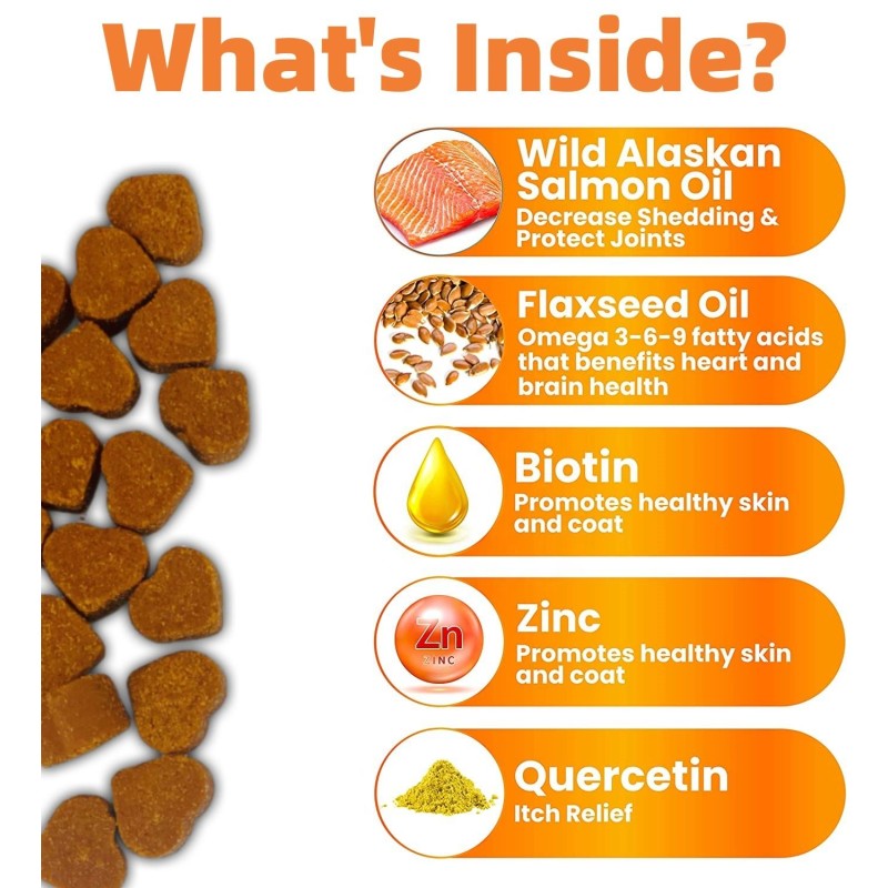 Pet Salmon Oil Supplier - Pet Food Supplement OEM Soft Chews 100% Natural Pure Salmon Oil