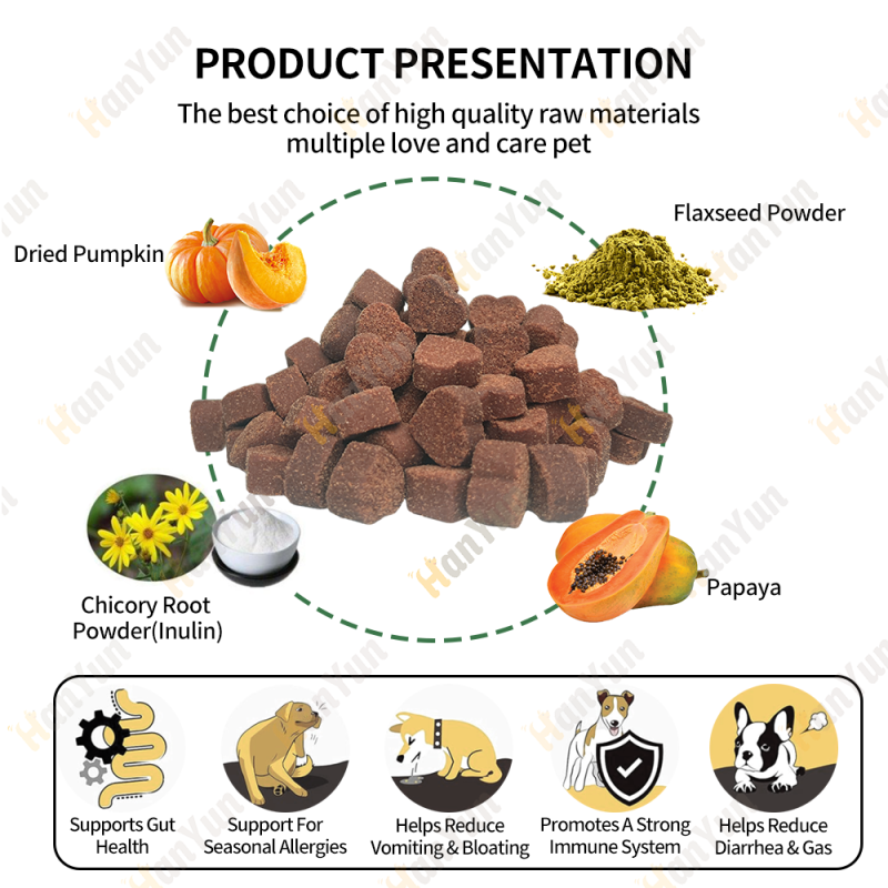 Pet Probiotic Supplier - Private Label OEM ODM Probiotic Soft Chews Gut Health Itchy Skin