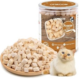 Pet Freeze Dried Treats Manufacturer - Wholesale Freeze Dried Raw Chicken Cube High-Protein