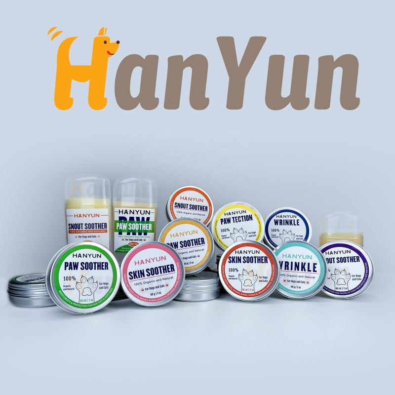 Pet Paw Protector Factory - Hanyun Natural Pet Paw Tection Dog Paw Balm Moisturizer Nourishing
