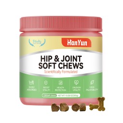 Pet Joint Chews Manufacturer - OEM ODM 10 in 1 Soft Chews Advanced Hip Joint Supplement Glucosamine