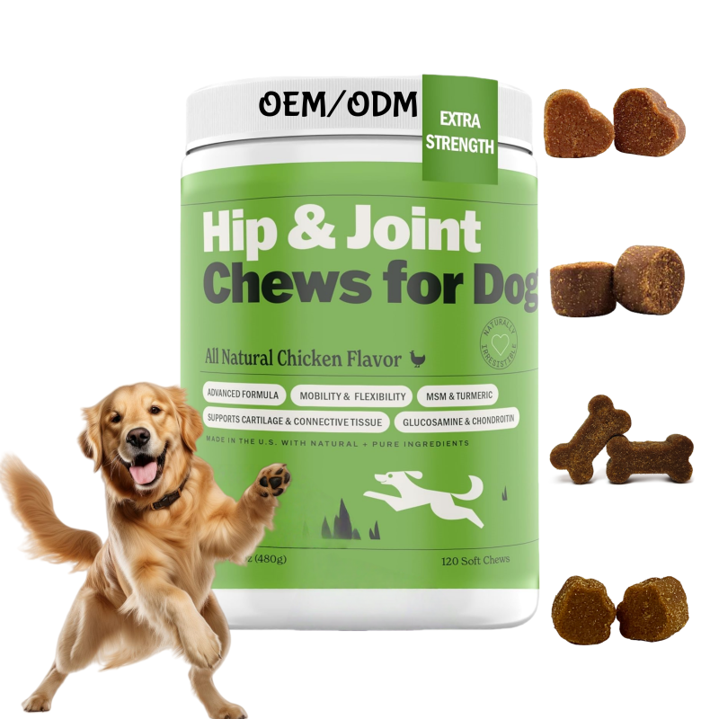 Pet Joint Chews Manufacturer - Wholesale Price Hip Joint Soft Chews Glucosamine Mobility Joint Lubrification