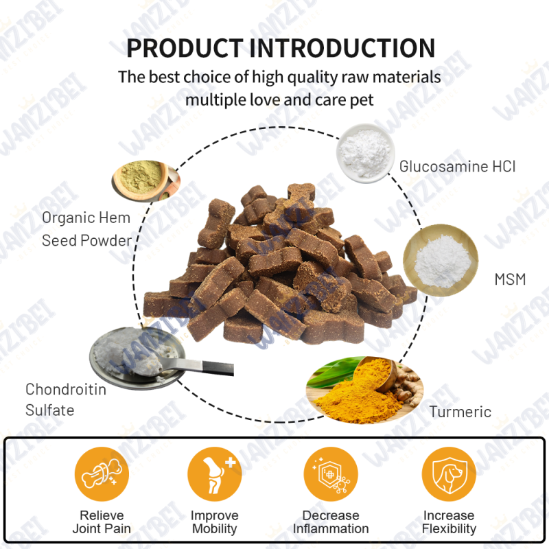 Pet Functional Supplement Supplier - OEM ODM Custom Functional Supplement Hip Joint Soft Chews
