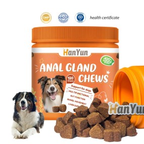Pet Anal Gland Supplement Factory - Anal Gland Supplement Normal Bowel Function Probiotic Chews