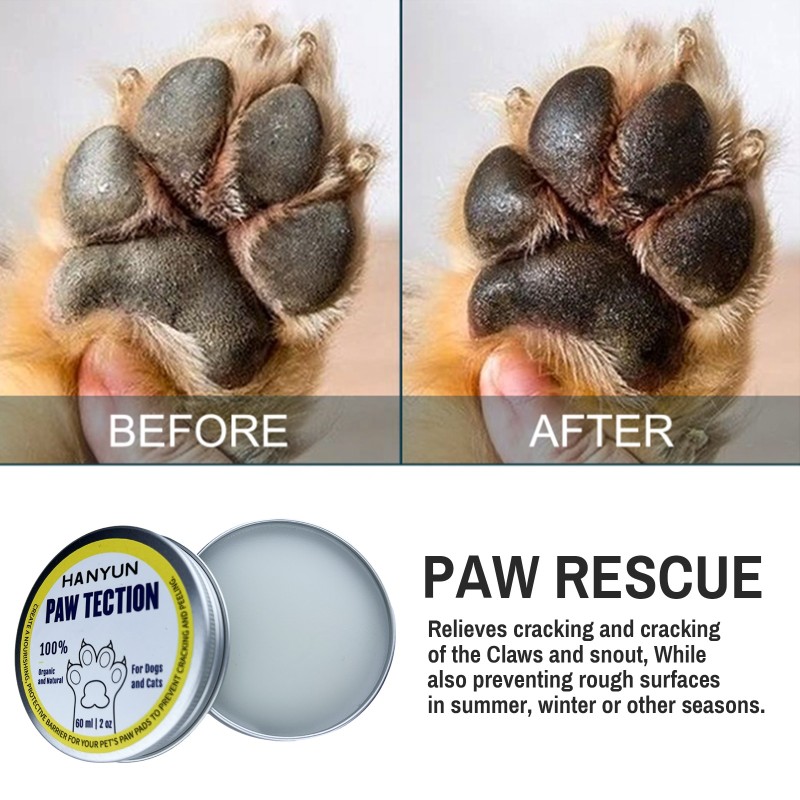 Pet Paw Protector Factory - Hanyun Natural Pet Paw Tection Dog Paw Balm Moisturizer Nourishing