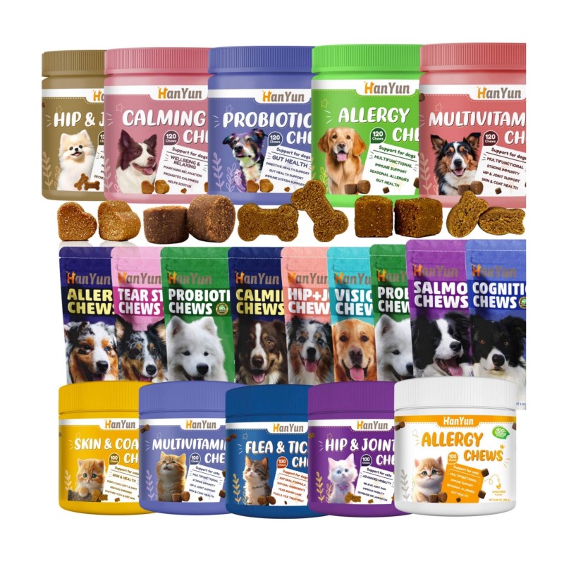 Pet Calming Supplement Manufacturer - OEM Calming Chew for Dogs Anxiety Stress Relief Sleep Aid