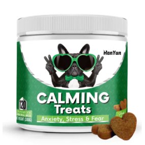 Pet Calming Chews Factory - OEM Calming Treats with Hem Seed Oil Chamomile Anxiety Stress Relief