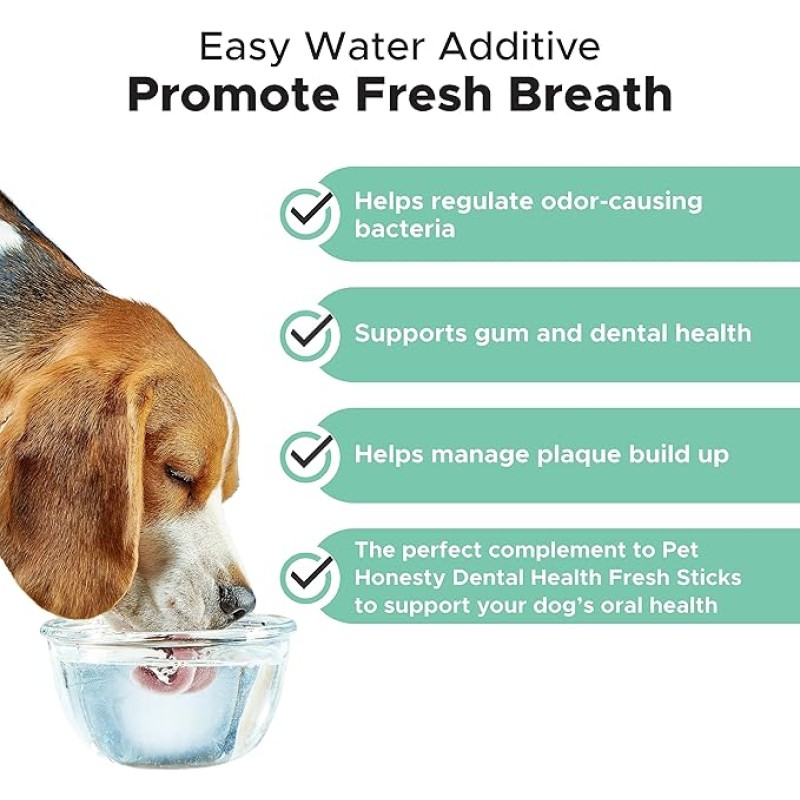 Pet Dental Water Factory - OEM Natural Dental Water Additive Fresh Breath Clean Teeth Healthy