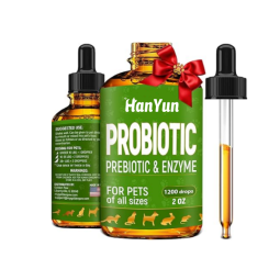 Pet Probiotic Drops Factory - OEM Private Label Natural Probiotic Liquid Drop with Pumpkin