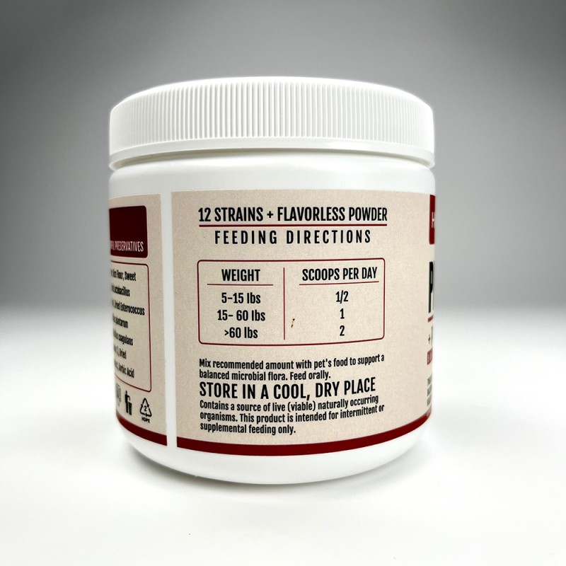 Pet Probiotics Powder Manufacturer - Vegan Animal Feed Probiotics Powder Digestive Health OEM