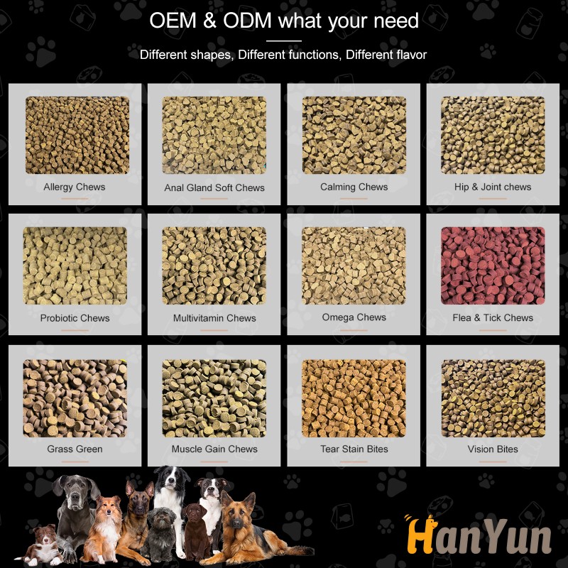 Pet Tear Stain Manufacturer - Wholesale Private Brand Tear Stain Soft Chews Remover Immune Vitamins