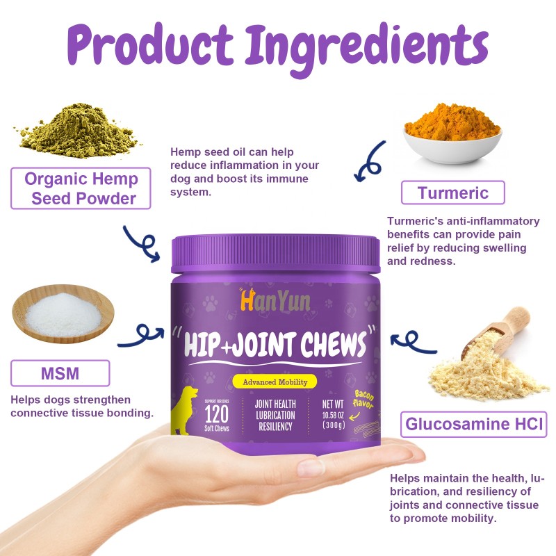Pet Joint Chews Manufacturer - Wholesale Hip Joint Soft Chew Improve Mobility Energy Relief Pain