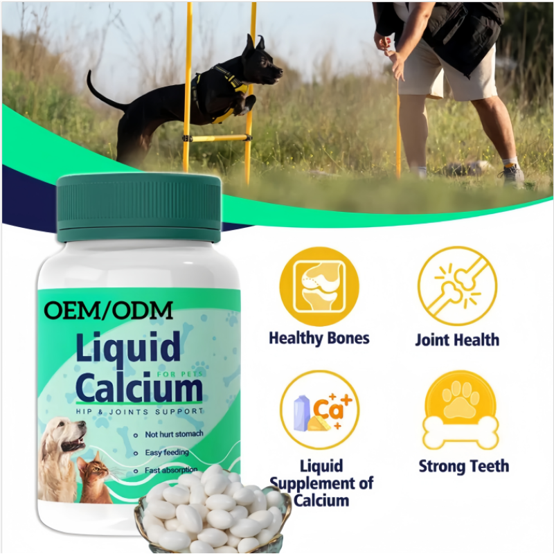 Pet Calcium Supplement Supplier - Wholesale Price Custom Private Label Liquid Calcium Softgels