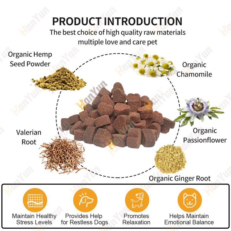 Pet Calming Supplement Supplier - Dog Calming Support Supplement Anxiety Relief Stress Management