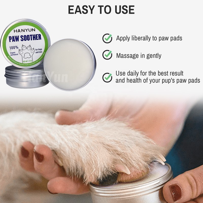 Pet Paw Soother Manufacturer - Hanyun OEM Private Label Paw Soother Prevent Cracks Wounds Improve
