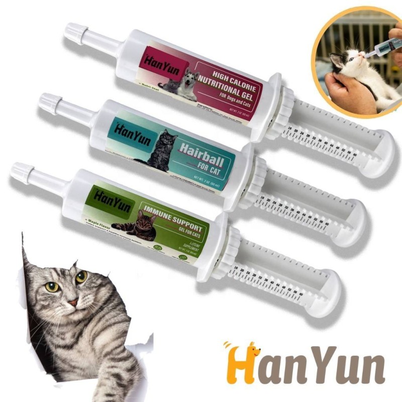 Pet Hairball Gel Factory - Pet Hairball Control Gel for Cat Promote Digestion Relief Hairballs