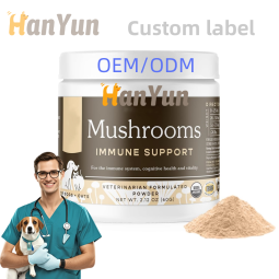 Pet Mushroom Powder Manufacturer - Private Label 150g Mushroom Powder Blend Immunity Organic