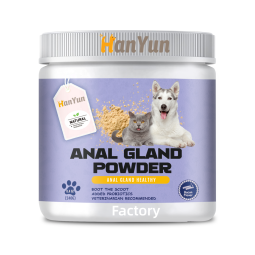 Pet Anal Gland Supplier - OEM ODM Customized Anal Gland Powder Pumpkin Added Probiotics Healthy